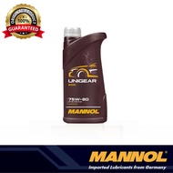 💯Original MN8109-1  Mannol Manual Gear Oil UNIGEAR SAE 75W80 Transmission Fluids / Manual Gear Oil 1