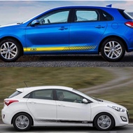 Car Side Doors Line Letter Stickers For Hyundai I30 i30n