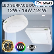 [SIRIM] LED SURFACE DOWNLIGHT 12W/18W/24W 6"/8"/11" ROUND/SQUARE LED SURFACE DOWNLIGHT