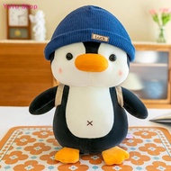 💕 YoYo Shop 💕 1 Piece Wearing Hat Penguin Comfort Sleep Companion Throw Pillow 23cm Backpack Little 