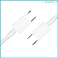 YIN USB C to USB C Data Cable Fast Charging Tablets Charger Line Short 20CM 7 87in