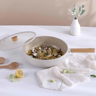 Fika 30cm中式炒鑊連玻璃蓋 (適用於電磁爐)