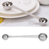 Coffee Scoop Scale Double End Measuring Spoon Stainless Steel Tablespoon Seasoning