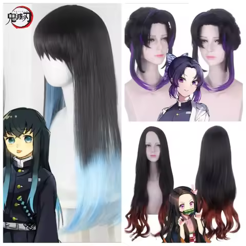 Anime Demon Slayer Kamado Tanjirou Agatsuma Zenitsu Kanroji Mitsuri Tomioka Giyuu Sabito Rui Tokitou