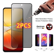 1-2Pcs Tempered Glass Film For Lava Bold Blaze N1 Pro 5G 4G Nxt Anti Spy Privacy Black Edge Screen P