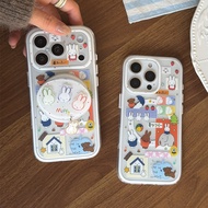 For iphone Case 17 Pro Max 16 Pro Max 15 Pro Max 2-in-1- Elephant phone case