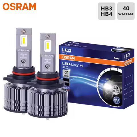 OSRAM XLZ CLASSIC3.0 HB3 LED Car Headlamp Bulb,12V 40W Canbus Compatible 6000K White Automotive Ligh