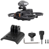 Cho DJI Avata 2 sunnylife Camera hành động chủ núi bay không người lái Giá để đèn (màu đen) (Cửa hàn