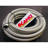 Stainless Steel braided hose AN6 ( harga untuk 1 kaki/FT )