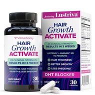 Lustriva Hair Growth Supplement for Women Lustriva DHT Blocker, 30 Servings