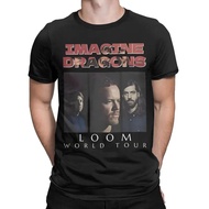 Imagine Dragons Reflections Fans Tour Men's T-Shirt Cotton 1 Round Neck Short Sleeve Big Size