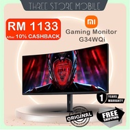 [MY Set] Xiaomi Mi Curved Gaming Monitor LCD G34WQi | 100% sRGB | WQHD ultrawide screen | 180Hz | 1 