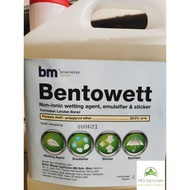 (+-4Lit) Non-ionic wetting agent, emulsifier &amp; sticker pelekat Behn Meyer Bentowett