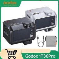 Godox iT30Pro Ultra-Lightweight Mini TTL Flash with 2.4GHz Wireless, HSS 1/8000s, Built-in Lithium B