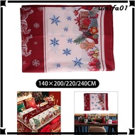 [Umifa] Christmas Table Cloth Decoration Nordic Decorative Funny Rustic Table Cover for Buffet Dinin