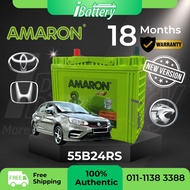 [FREE INSTALLATION] 55B24RS | NS60RS AMARON GO Car Battery [UPGRADED]