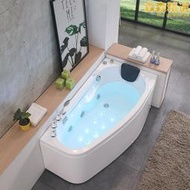 KALDEWEI卡德維家用小戶型扇形弧形壓克力浴缸獨立式衝浪按摩恆溫