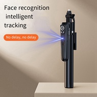 (KTCG) 1 Piece Ai Auto Tracking Selfie Stick Tracking Black Intelligent Follow Live Phone Holder Blu