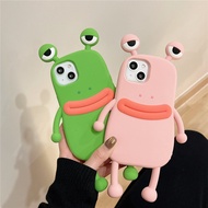[in Stock] Liquid Silicone Soft Case for IPhone 11 12 13 14 15 Pro Max Casing Cute Cartoon Ruthie Chiu's Frog 6 7 8 Plus XR XS Max Back Cover Fashion Shockproof Mobile Phone Case Cute Shell