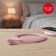 Universal Fast Charging Power Cable Micro USB Type C Nylon Braided Data Line for Android Phones  Kab