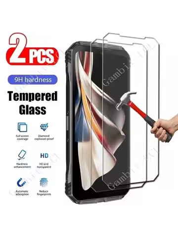 2PCS For Doogee V Max Plus S Cyber Punk S118 S200 Blade 10 Ultra Pro DK10 N50S N55 S110 Screen Prote