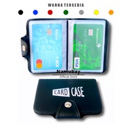 20-slot card Wallet/Button Wallet/Folding Wallet/card case/Women & Men Wallet/ATM Wallet case card/c