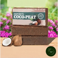 Cocopeat Expandable Block By Green Sprout (1kg is Approx. 17 litres)