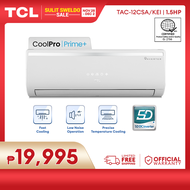 TCL 1.5 hp Inverter Aircon Split-type Air Conditioner TAC-12CSA/KEI (White)