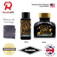 Diamine Ink Bottle (30ml / 80ml) - Earl Grey / Fountain Pen Ink Bottle 1pc (ORIGINAL) / [RetailsON]