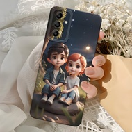 Samsung Galaxy A04S Softcase - Pro Camera Silicone - Samsung Galaxy A04S Case - Cartoon Motif Samsun