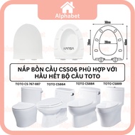 Genuine replacement Toto toilet lid KARSA CS300 CS320 CS887 CS884 CS636 CS889 CS625 CS864 CS945 CS90