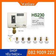Công tắc áp suất Hàn Quốc HS203 HS206 HS210 HS220 HS230 Rơ le áp suất 3kg 6kg 10kg 20kg 30kg