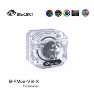 Bykski Acrylic Flow Meter G1/4 Thread Water Cooling System Coolant Filter Indicat Computer Cooler Fi