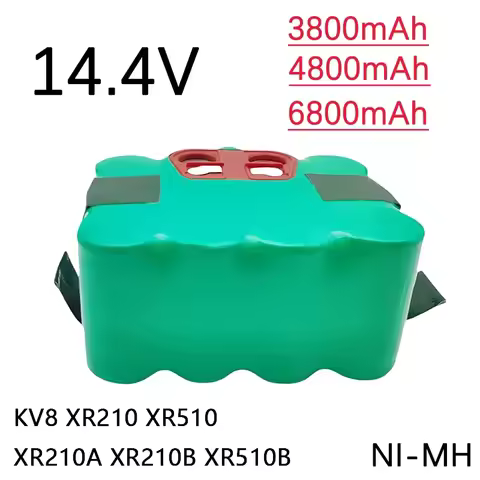 SC Ni-MH 14.4V 6800mAh rechargeable battery pack for KV8 XR210 XR510 XR210A XR210B XR510B XR510D Vac