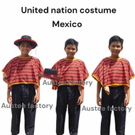 Haps Lacaofactoryone Costume for United Nation Event Boy Costume Mexico