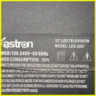 ♞,♘ASTRON mainboard LED-3287 for 32 inches led tv