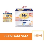 S-26 SMA Step 1(1.65kg)Rumusan Bayi(Exp：Jan-2028)#Lim1Shop