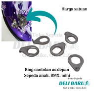 Delibaru Ring pengait as depan model cantolan ke fork sepeda balance bike anak BMX mini push bike