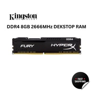 KINGSTON FURY HYPERX DDR4 2666MHz 8GB DESKTOP RAM