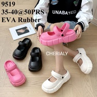 Bapau Sandals Eva Rubber Shoes Light Soft Elastic Bapau Shoelaces Crock Hys 9519