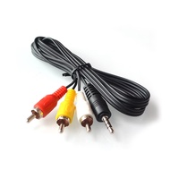 3.5 male to 3 lotus male audio video 1 point 3 AV line 1 point three lotus line