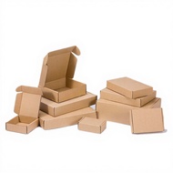 Carton Plain mailer box corrugated packaging Kraft / Brown Kraft Mailer Corrugated Box