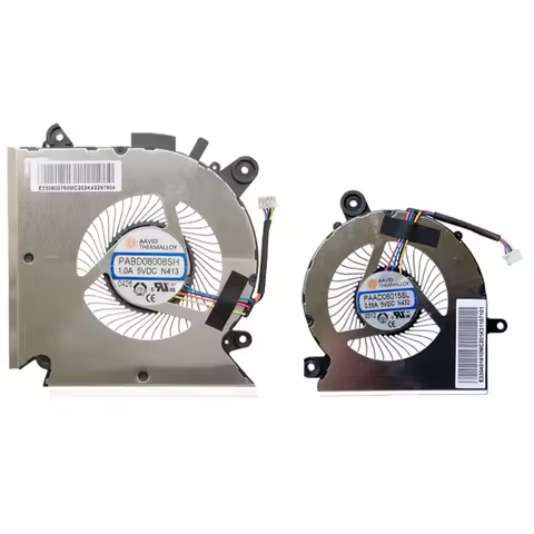 Laptop CPU Cooling fans for MSI GF63/65/66/76 GL66 WF65 MS-16R1/R2/R5 16W1 N413 N433 N477 N460 PABD0