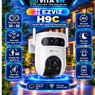 EZVIZ H9C Wifi Camera 6MP, 10MP Scanning WiFi Camera, Dual Lens, 2-Way Talk, Night Color