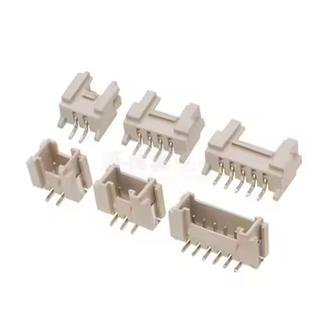 20PCS HY2.0 Horizontal and Vertical Patch Connector 2.0mm Spacing 2P 3P 4P 5P 6P 8P Patch Socket Con