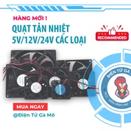 [1PCS] New Imported 5V 12V 24V Radiator Fans