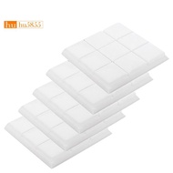 Acoustic Foam Panels, 5 Pack 30x30x5cm Mushroom Studio Wedge Tiles, Sound Panels Sound Proof Foam Pa