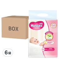 HUGGIES 好奇 天然綠茶清爽親膚嬰兒濕巾 加厚型  80張  3包  6袋