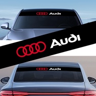 1pcs Car Front Rear Window Sticker Waterproof Sunshade Windshield Decal  For Audi A3 8L 8V 8P A4 B5 
