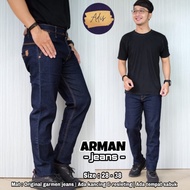 celana jeans panjang pria original jeans garmen size 28-38 arman